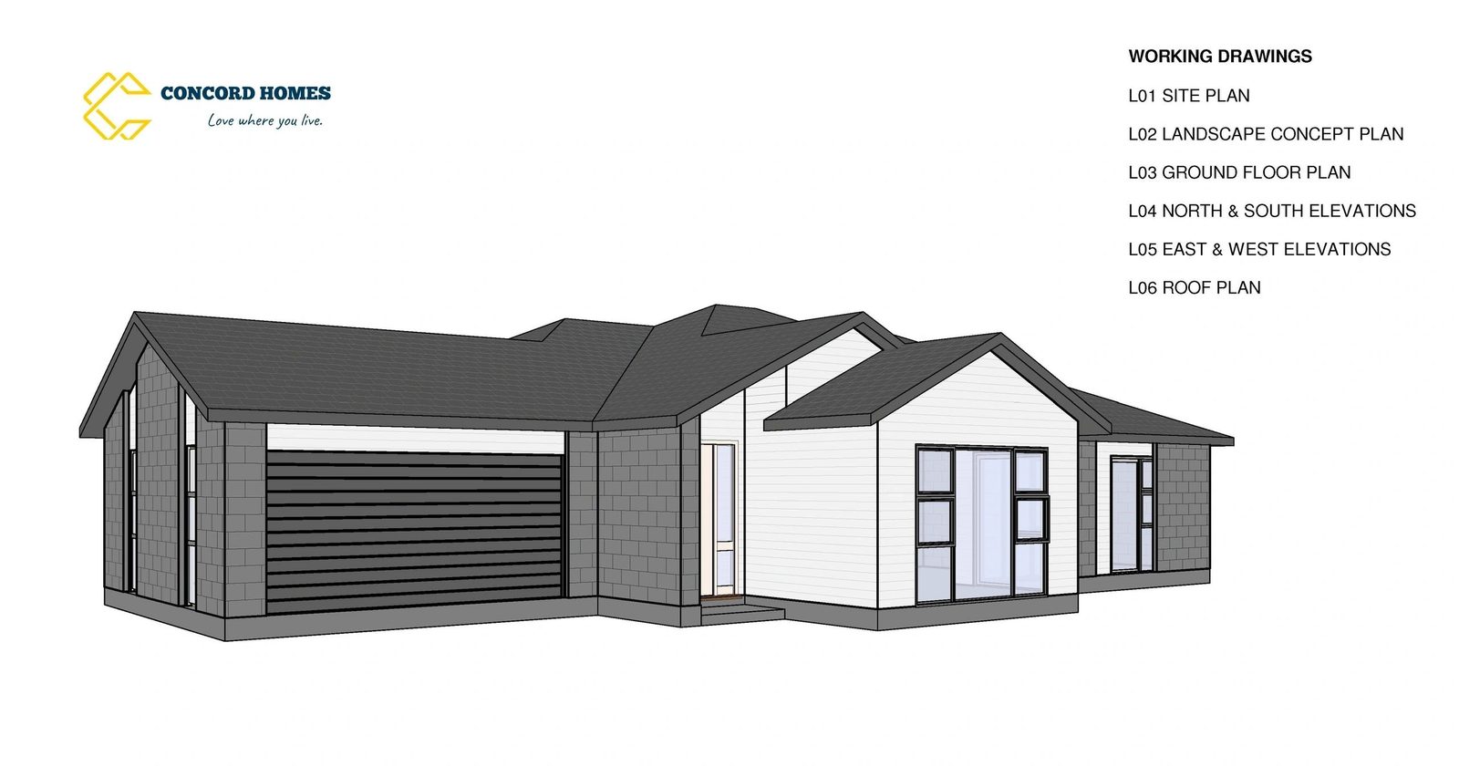 Concord Homes new build, Lot 219 Stage 4D2, Milldale
