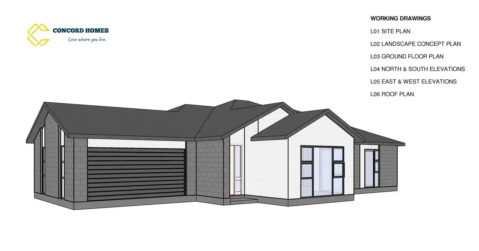 Concord Homes new build, Lot 219 Stage 4D2, Milldale
