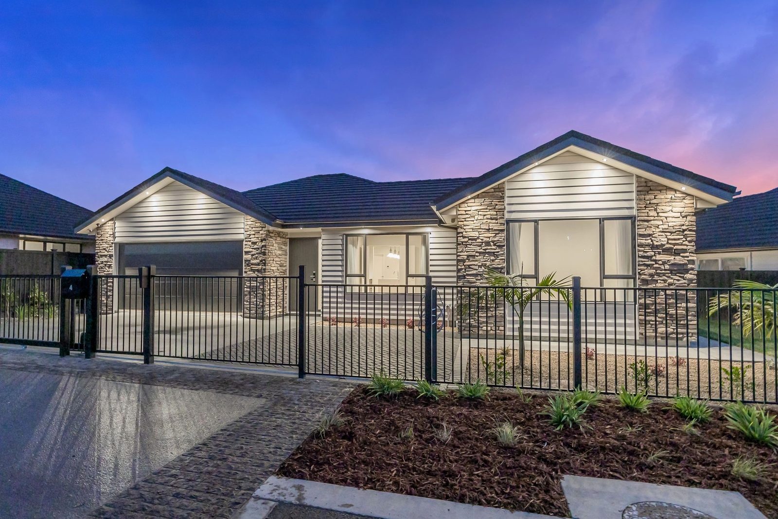 Completed Concord home at 4 Houpuni Road, Milldale